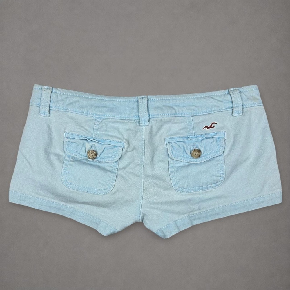 y2k Hollister light blue mini shorts size 0